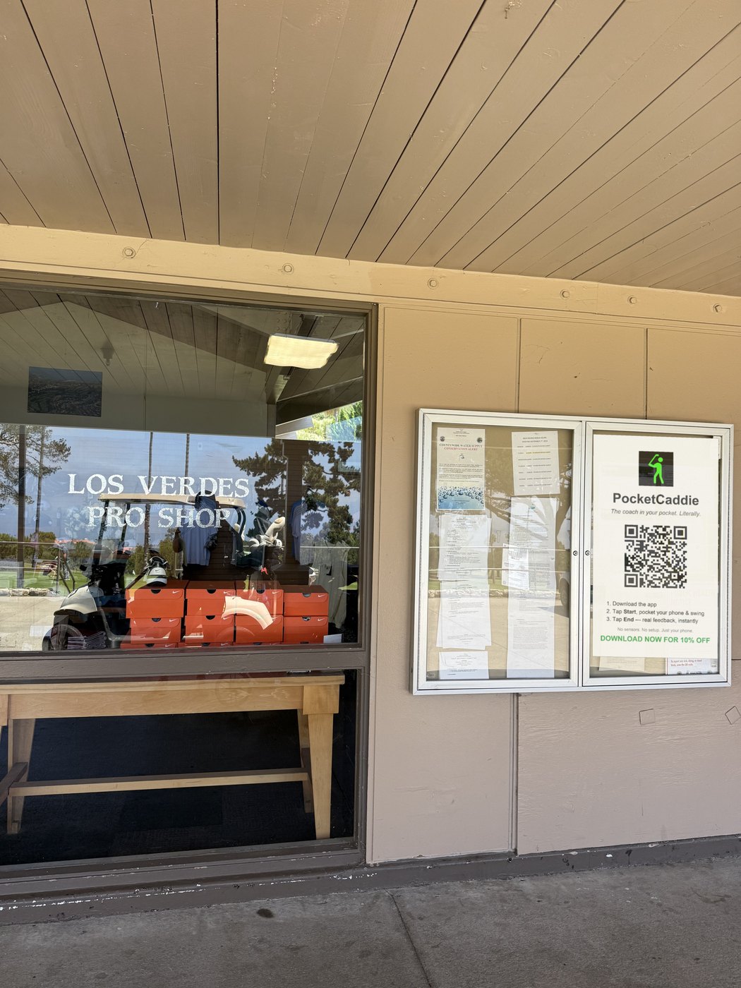Pro-shop board